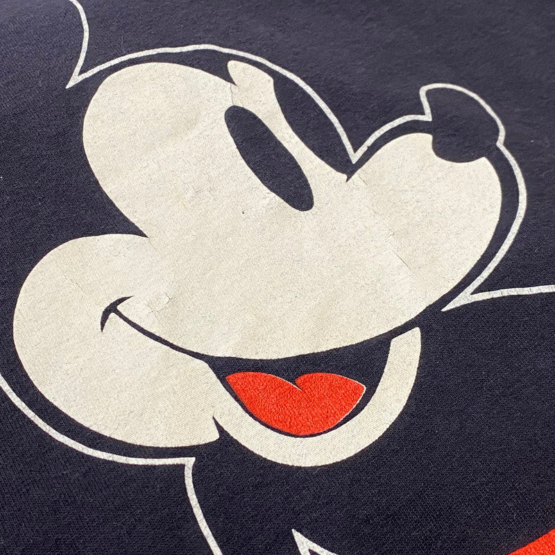 【中古品】【メンズ】 DISNEY ディズニー ～90’s MICKEY MOUSE TEE ～90年代 ミッキー マウス Tシャツ 半袖 トップス 145-260712-sa-05-tei サイズ：M カラー：ブラック系 万代Net店