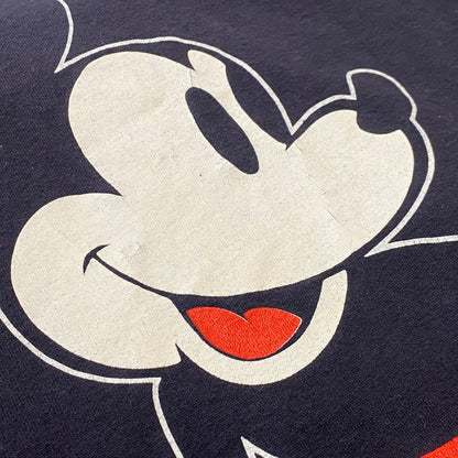 【中古品】【メンズ】 DISNEY ディズニー ～90’s MICKEY MOUSE TEE ～90年代 ミッキー マウス Tシャツ 半袖 トップス 145-260712-sa-05-tei サイズ：M カラー：ブラック系 万代Net店