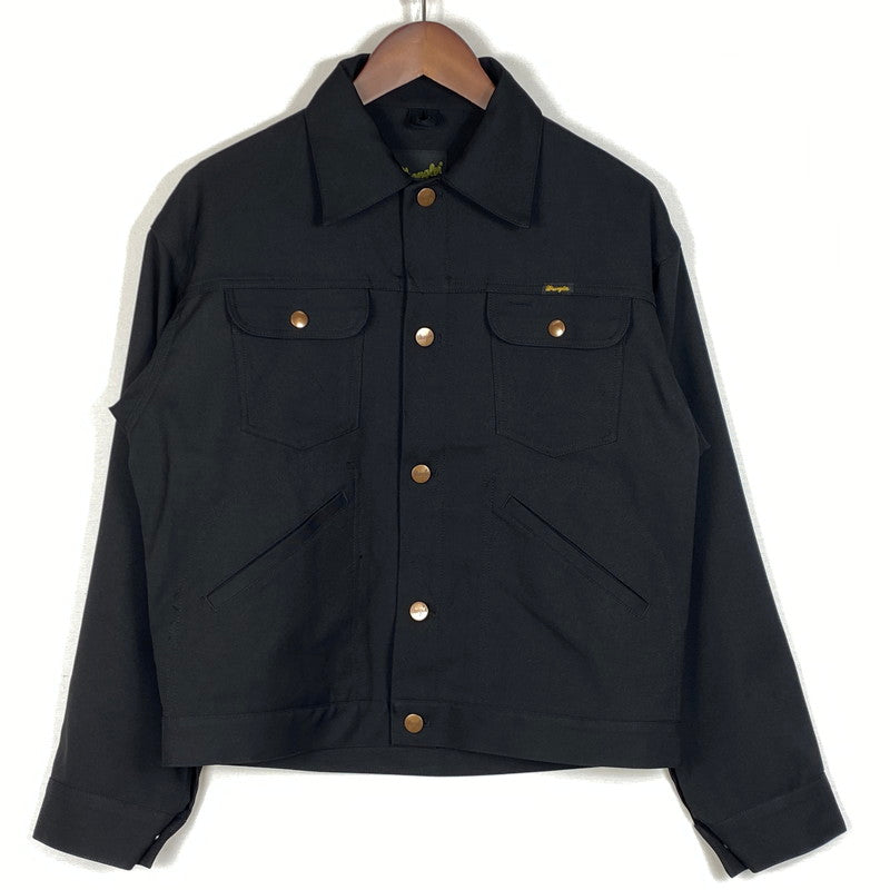 【中古品】【メンズ】 WRANGLER ラングラー RANCHER JACKET WI2111 124MJ ランチャー ジャケット アウター 145-260712-sa-06-tei サイズ：S カラー：ブラック 万代Net店