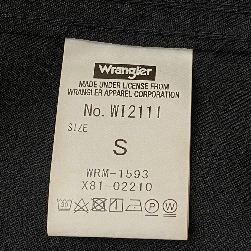 【中古品】【メンズ】 WRANGLER ラングラー RANCHER JACKET WI2111 124MJ ランチャー ジャケット アウター 145-260712-sa-06-tei サイズ：S カラー：ブラック 万代Net店