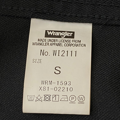 【中古品】【メンズ】 WRANGLER ラングラー RANCHER JACKET WI2111 124MJ ランチャー ジャケット アウター 145-260712-sa-06-tei サイズ：S カラー：ブラック 万代Net店