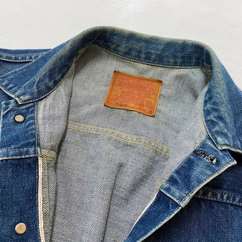 【中古品】【メンズ】 LEVI`S リーバイス 90’s 1ST DENIM JACKET 71506XX 90年代 ファースト デニムジャケット アウター 145-260712-sa-07-tei サイズ：40 カラー：インディゴ 万代Net店