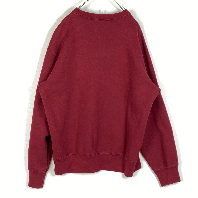 【中古品】【メンズ】 SUPREME シュプリーム 22AW BOXLOGO CREW NECK 2022年秋冬 ボックスロゴ クルーネック 長袖 トップス トレーナー 149-260712-sa-12-tei サイズ：M カラー：バーガンディー 万代Net店