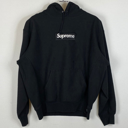 【中古品】【メンズ】 SUPREME シュプリーム 23AW BOXLOGO HOODED SWEAT SHIRT 2023年秋冬 ボックスロゴ フーデッド スウェット シャツ トップス パーカー プルーオーバー 149-260712-sa-11-tei サイズ：S カラー：ブラック 万代Net店