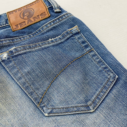 【中古品】【メンズ】 HYSTERIC GLAMOUR ヒステリック グラマー DESTROY ALL MONSTERS DENIM PANTS デストロイ オール モンスターズ ボトムス デニム ジーンズ 171-260712-sa-08-tei サイズ：XS カラー：インディゴ 万代Net店