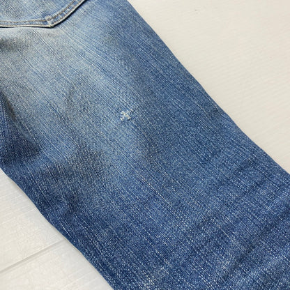【中古品】【メンズ】 HYSTERIC GLAMOUR ヒステリック グラマー DESTROY ALL MONSTERS DENIM PANTS デストロイ オール モンスターズ ボトムス デニム ジーンズ 171-260712-sa-08-tei サイズ：XS カラー：インディゴ 万代Net店