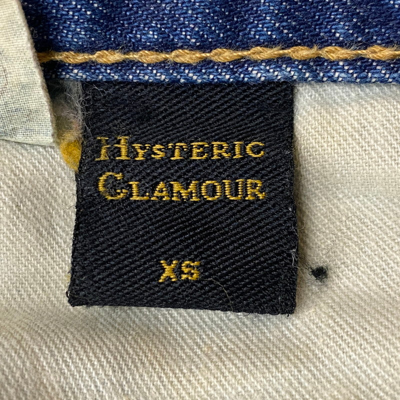 【中古品】【メンズ】 HYSTERIC GLAMOUR ヒステリック グラマー DESTROY ALL MONSTERS DENIM PANTS デストロイ オール モンスターズ ボトムス デニム ジーンズ 171-260712-sa-08-tei サイズ：XS カラー：インディゴ 万代Net店
