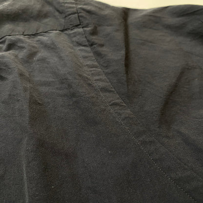 【中古品】【メンズ】 COMOLI コモリ 22AW REGULAR COLLAR L/S DRESS SHIRT W03-02001 2022年 秋冬 レギュラー カラー ロングスリーブ ドレス シャツ 長袖 トップス 140-260712-sa-04-tei サイズ：3 カラー：ブラック系 万代Net店