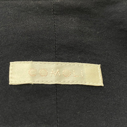【中古品】【メンズ】 COMOLI コモリ 22AW REGULAR COLLAR L/S DRESS SHIRT W03-02001 2022年 秋冬 レギュラー カラー ロングスリーブ ドレス シャツ 長袖 トップス 140-260712-sa-04-tei サイズ：3 カラー：ブラック系 万代Net店