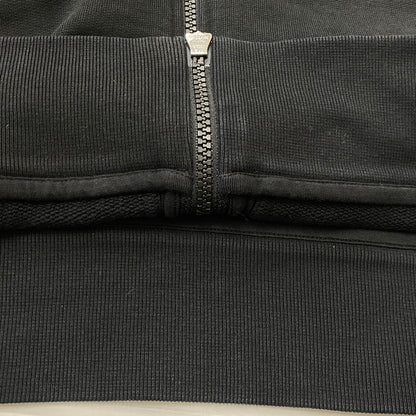 【中古品】【メンズ】 MONCLER モンクレール FELPA CON ZIP BLACK I20918G00037 フェルパ コン ジップ ブラック アウター 141-260712-sa-03-tei サイズ：S カラー：ブラック 万代Net店