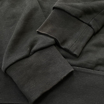 【中古品】【メンズ】 MONCLER モンクレール FELPA CON ZIP BLACK I20918G00037 フェルパ コン ジップ ブラック アウター 141-260712-sa-03-tei サイズ：S カラー：ブラック 万代Net店