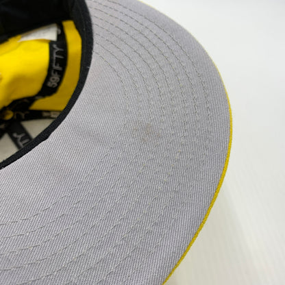 【中古品】【メンズ】 SUPREME シュプリーム × NEW ERA ニューエラ 別注コラボ 20SS ＄1M METALLIC BOX LOGO CAP ミリオンダラー メタリック ボックスロゴ キャップ 帽子 149-260730-yo-01-tei サイズ：７ 5/8 カラー：イエロー 万代Net店