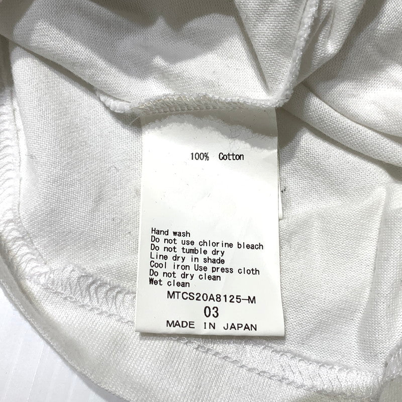 【中古品】【メンズ】 TATRAS タトラス EXCLUSIVE IDOMENEO TEE MTCS20A8125-M エクスクルーシブ イドメネオ Tシャツ 半袖 トップス 141-260713-yo-11-tei サイズ：03 カラー：ホワイト 万代Net店