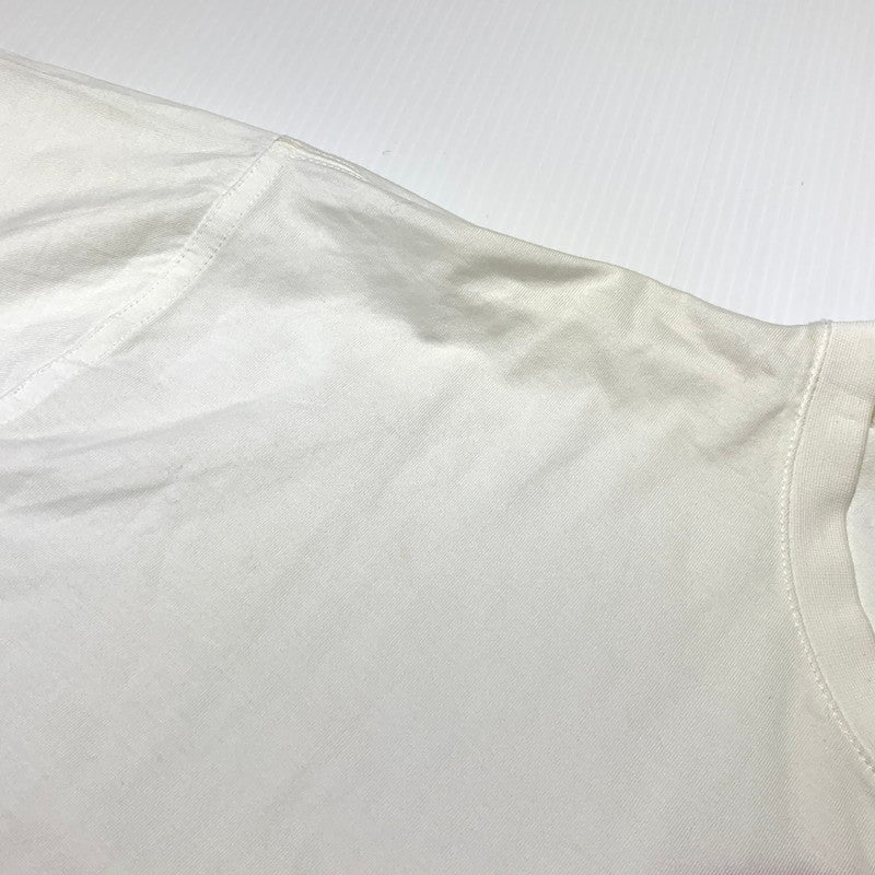 【現状渡し品】【メンズ】 BURBERRY バーバリー ARCHWAY CIRCLE LOGO TEE アーチウェイ サークルロゴ Tシャツ 半袖 トップス 141-260713-yo-12-tei サイズ：XL カラー：ホワイト 万代Net店