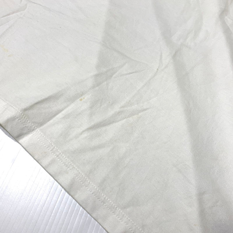 【現状渡し品】【メンズ】 BURBERRY バーバリー ARCHWAY CIRCLE LOGO TEE アーチウェイ サークルロゴ Tシャツ 半袖 トップス 141-260713-yo-12-tei サイズ：XL カラー：ホワイト 万代Net店