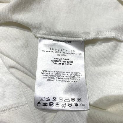 【中古品】【メンズ】 MONCLER モンクレール MAGLIA T-SHIRT F10918C72210 8390T マグリア Tシャツ 半袖 トップス 141-260713-yo-13-tei サイズ：XL カラー：ホワイト 万代Net店
