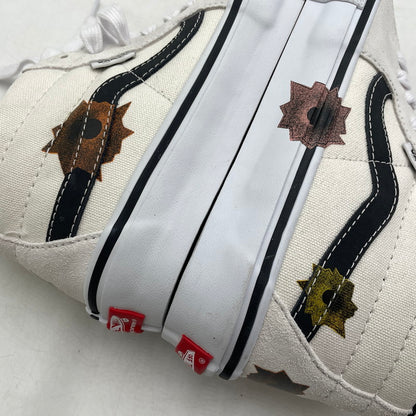 【中古品】【メンズ】 VANS バンズ × SUPREME シュプリーム × NATE LOMAN ネイト・ロウマン 別注コラボ SKATE GROSSO MID スケート グラッソ ミッド スニーカー 靴 162-260905-yo-11-teih サイズ：24cm カラー：ホワイト 万代Net店