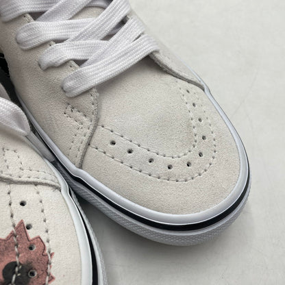 【中古品】【メンズ】 VANS バンズ × SUPREME シュプリーム × NATE LOMAN ネイト・ロウマン 別注コラボ SKATE GROSSO MID スケート グラッソ ミッド スニーカー 靴 162-260905-yo-11-teih サイズ：24cm カラー：ホワイト 万代Net店