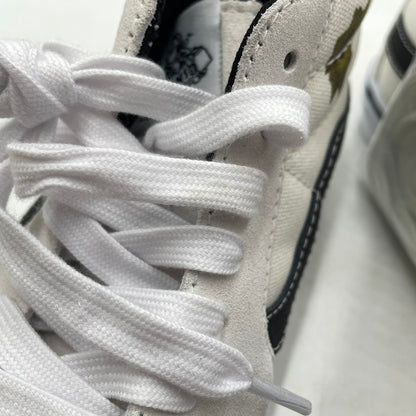 【中古品】【メンズ】 VANS バンズ × SUPREME シュプリーム × NATE LOMAN ネイト・ロウマン 別注コラボ SKATE GROSSO MID スケート グラッソ ミッド スニーカー 靴 162-260905-yo-11-teih サイズ：24cm カラー：ホワイト 万代Net店