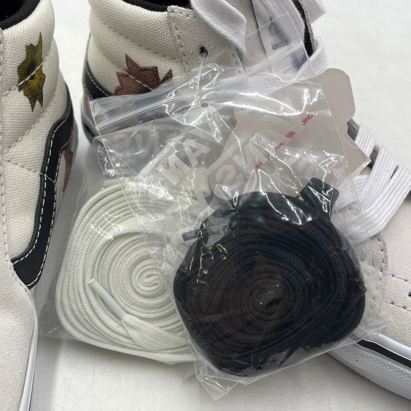 【中古品】【メンズ】 VANS バンズ × SUPREME シュプリーム × NATE LOMAN ネイト・ロウマン 別注コラボ SKATE GROSSO MID スケート グラッソ ミッド スニーカー 靴 162-260905-yo-11-teih サイズ：24cm カラー：ホワイト 万代Net店