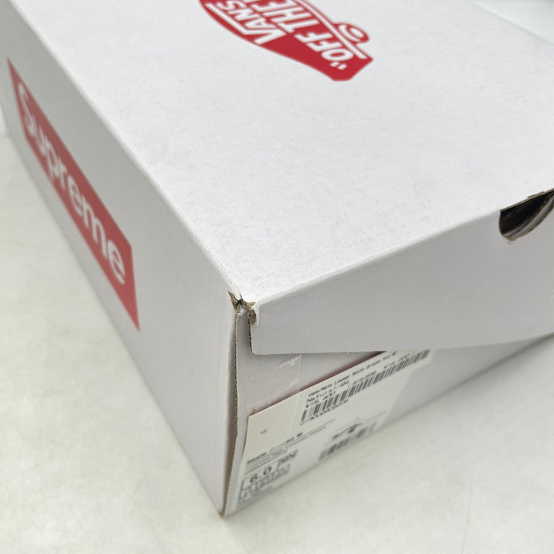 【中古品】【メンズ】 VANS バンズ × SUPREME シュプリーム × NATE LOMAN ネイト・ロウマン 別注コラボ SKATE GROSSO MID スケート グラッソ ミッド スニーカー 靴 162-260905-yo-11-teih サイズ：24cm カラー：ホワイト 万代Net店