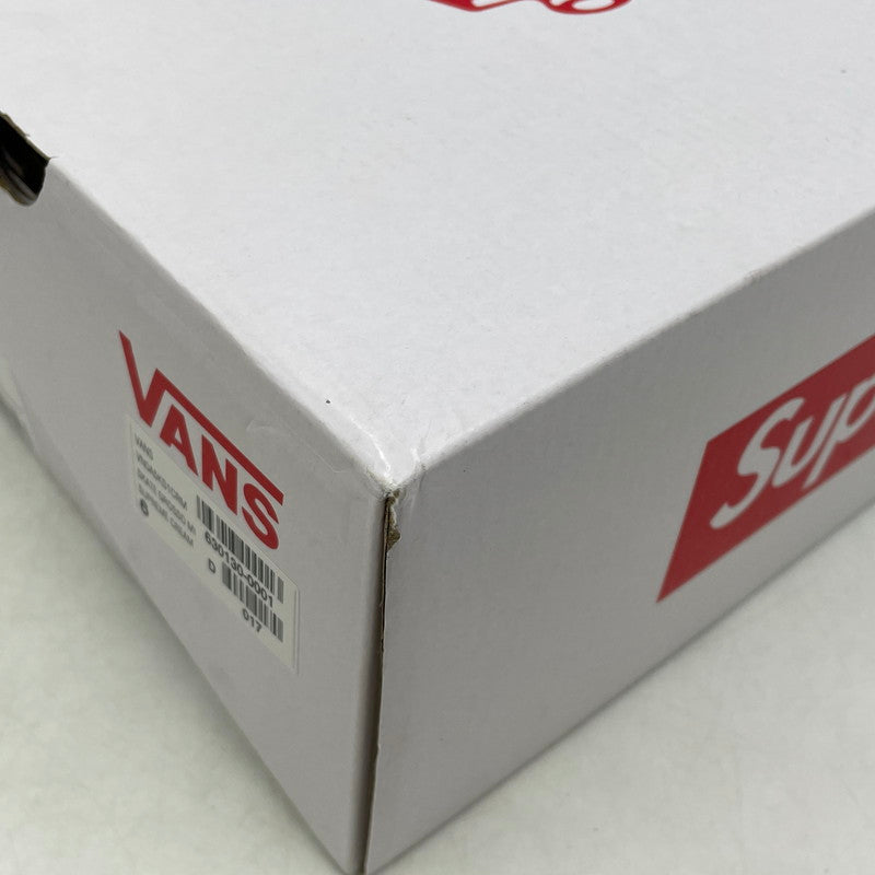【中古品】【メンズ】 VANS バンズ × SUPREME シュプリーム × NATE LOMAN ネイト・ロウマン 別注コラボ SKATE GROSSO MID スケート グラッソ ミッド スニーカー 靴 162-260905-yo-11-teih サイズ：24cm カラー：ホワイト 万代Net店