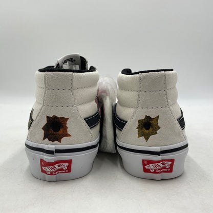 【中古品】【メンズ】 VANS バンズ × SUPREME シュプリーム × NATE LOMAN ネイト・ロウマン 別注コラボ SKATE GROSSO MID スケート グラッソ ミッド スニーカー 靴 162-260905-yo-11-teih サイズ：24cm カラー：ホワイト 万代Net店