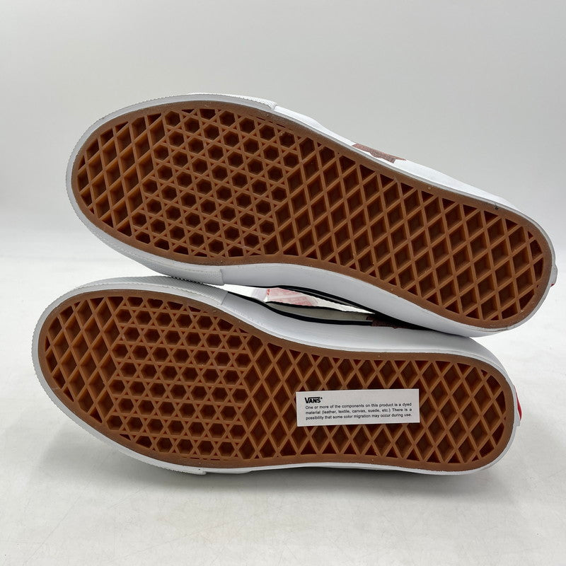 【中古品】【メンズ】 VANS バンズ × SUPREME シュプリーム × NATE LOMAN ネイト・ロウマン 別注コラボ SKATE GROSSO MID スケート グラッソ ミッド スニーカー 靴 162-260905-yo-11-teih サイズ：24cm カラー：ホワイト 万代Net店