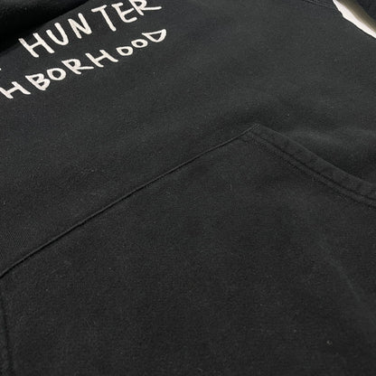 【中古品】【メンズ】 NEIGHBORHOOD ネイバーフッド × BOUNTY HUNTER バウンティーハンター 別注 コラボ 22AW PULLOVER PARKA 222UWBHN-CSM01S プルオーバー パーカー 長袖 トップス フーディー 142-260713-yo-06-tei サイズ：M カラー：ブラック 万代Net店