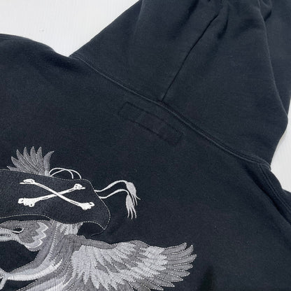 【中古品】【メンズ】 NEIGHBORHOOD ネイバーフッド × BOUNTY HUNTER バウンティーハンター 別注 コラボ 22AW PULLOVER PARKA 222UWBHN-CSM01S プルオーバー パーカー 長袖 トップス フーディー 142-260713-yo-06-tei サイズ：M カラー：ブラック 万代Net店