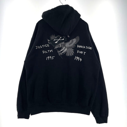 【中古品】【メンズ】 NEIGHBORHOOD ネイバーフッド × BOUNTY HUNTER バウンティーハンター 別注 コラボ 22AW PULLOVER PARKA 222UWBHN-CSM01S プルオーバー パーカー 長袖 トップス フーディー 142-260713-yo-06-tei サイズ：M カラー：ブラック 万代Net店