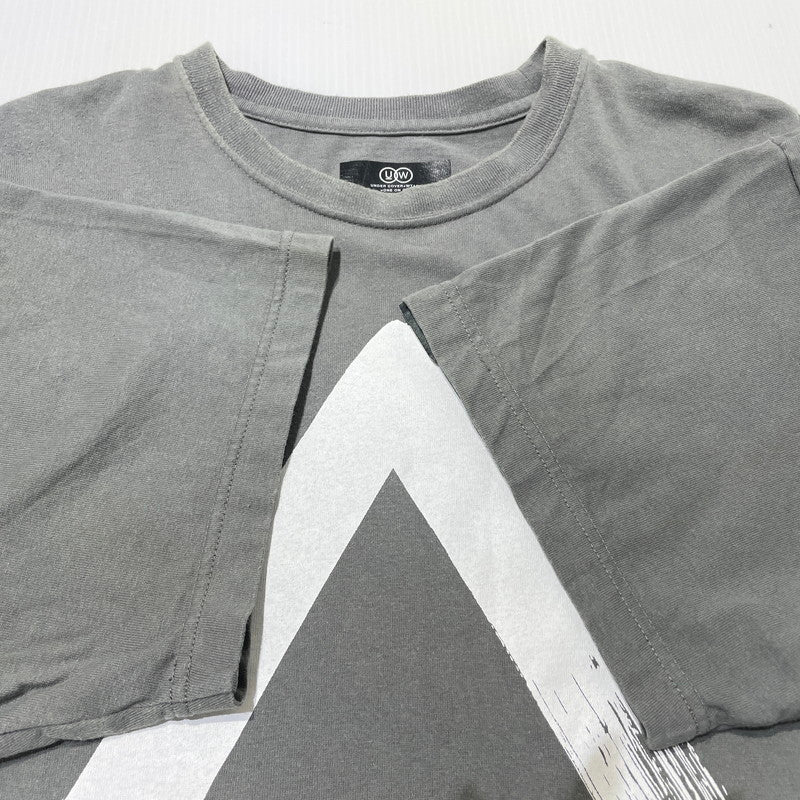 【中古品】【メンズ】 UNDERCOVER アンダーカバー × WTAPS ダブルタップス 別注 コラボ 25SS INDIVIDUALITY SS COTTON TEE 251ZUUCD-CSM06S インディビジュアリティー コットン Tシャツ 半袖 七人の侍 140-260713-yo-09-tei サイズ：2 カラー：グレー 万代Net店