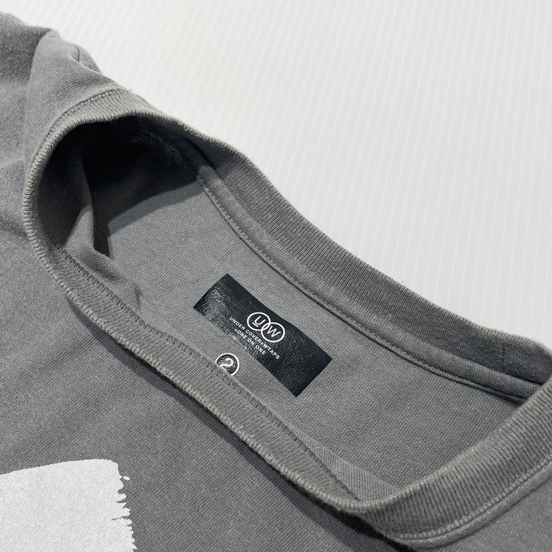 【中古品】【メンズ】 UNDERCOVER アンダーカバー × WTAPS ダブルタップス 別注 コラボ 25SS INDIVIDUALITY SS COTTON TEE 251ZUUCD-CSM06S インディビジュアリティー コットン Tシャツ 半袖 七人の侍 140-260713-yo-09-tei サイズ：2 カラー：グレー 万代Net店