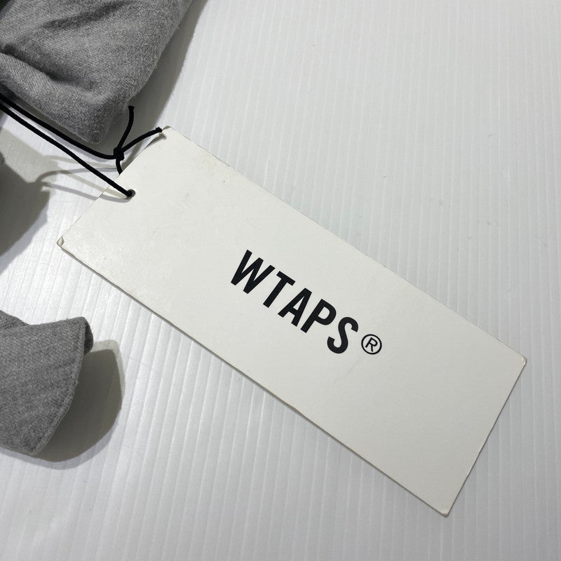 【中古品】【メンズ】 WTAPS ダブルタップス 23SS LEAGUE LS COTTON BASEBALL SHIRT 231TQDT-SHM07 リーグ ロングスリーブ コットン ベースボールシャツ 長袖 トップス 142-260713-yo-10-tei サイズ：01 カラー：グレー 万代Net店