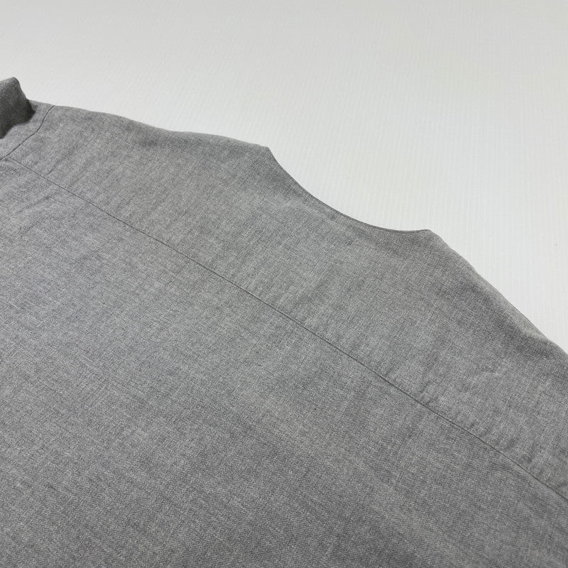 【中古品】【メンズ】 WTAPS ダブルタップス 23SS LEAGUE LS COTTON BASEBALL SHIRT 231TQDT-SHM07 リーグ ロングスリーブ コットン ベースボールシャツ 長袖 トップス 142-260713-yo-10-tei サイズ：01 カラー：グレー 万代Net店