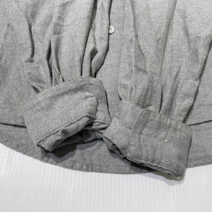 【中古品】【メンズ】 WTAPS ダブルタップス 23SS LEAGUE LS COTTON BASEBALL SHIRT 231TQDT-SHM07 リーグ ロングスリーブ コットン ベースボールシャツ 長袖 トップス 142-260713-yo-10-tei サイズ：01 カラー：グレー 万代Net店