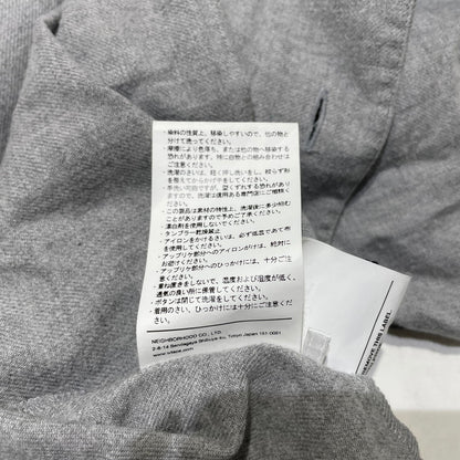 【中古品】【メンズ】 WTAPS ダブルタップス 23SS LEAGUE LS COTTON BASEBALL SHIRT 231TQDT-SHM07 リーグ ロングスリーブ コットン ベースボールシャツ 長袖 トップス 142-260713-yo-10-tei サイズ：01 カラー：グレー 万代Net店