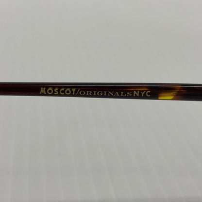 【中古品】【メンズ】 MOSCOT モスコット ZEV EYEGLASSES メガネ アイウェア サングラス ラウンド 203-260714-ko-08-tei サイズ：46□21-145 カラー：Tortoise/gold 万代Net店