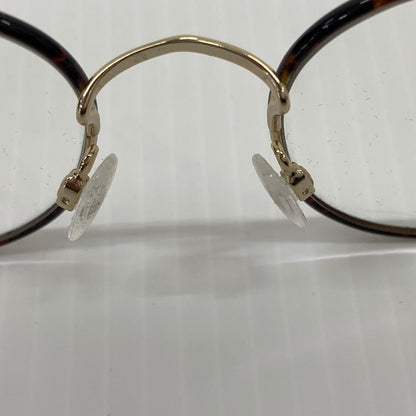 【中古品】【メンズ】 MOSCOT モスコット ZEV EYEGLASSES メガネ アイウェア サングラス ラウンド 203-260714-ko-08-tei サイズ：46□21-145 カラー：Tortoise/gold 万代Net店