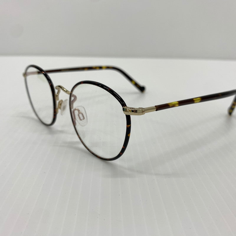 【中古品】【メンズ】 MOSCOT モスコット ZEV EYEGLASSES メガネ アイウェア サングラス ラウンド 203-260714-ko-08-tei サイズ：46□21-145 カラー：Tortoise/gold 万代Net店