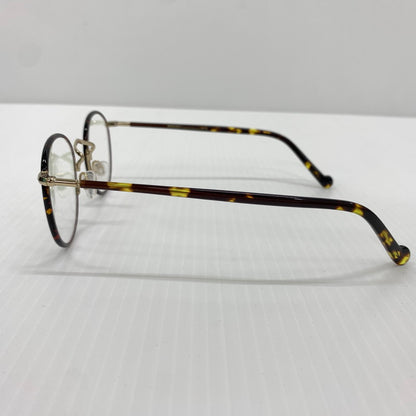 【中古品】【メンズ】 MOSCOT モスコット ZEV EYEGLASSES メガネ アイウェア サングラス ラウンド 203-260714-ko-08-tei サイズ：46□21-145 カラー：Tortoise/gold 万代Net店