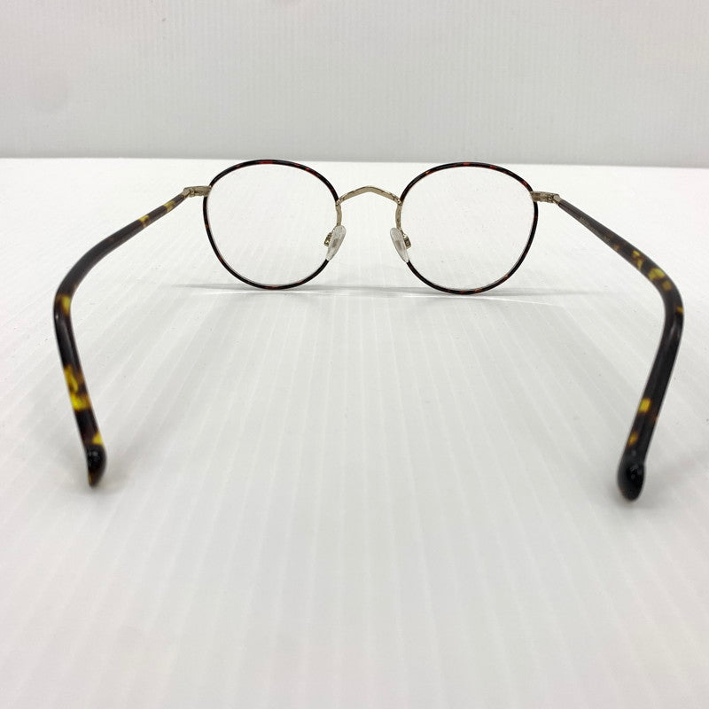 【中古品】【メンズ】 MOSCOT モスコット ZEV EYEGLASSES メガネ アイウェア サングラス ラウンド 203-260714-ko-08-tei サイズ：46□21-145 カラー：Tortoise/gold 万代Net店