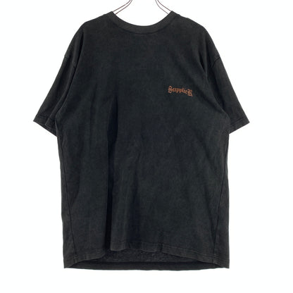 【中古品】【メンズ】 SUPLIER サプライヤー CROSS S/S TEE クロス ショートスリーブ Tシャツ 半袖 トップス ラインストーン 142-260720-ko-34-tei サイズ：M カラー：グレー 万代Net店