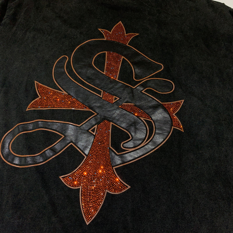 【中古品】【メンズ】 SUPLIER サプライヤー CROSS S/S TEE クロス ショートスリーブ Tシャツ 半袖 トップス ラインストーン 142-260720-ko-34-tei サイズ：M カラー：グレー 万代Net店