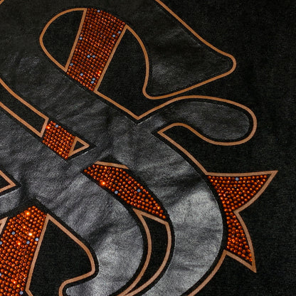 【中古品】【メンズ】 SUPLIER サプライヤー CROSS S/S TEE クロス ショートスリーブ Tシャツ 半袖 トップス ラインストーン 142-260720-ko-34-tei サイズ：M カラー：グレー 万代Net店