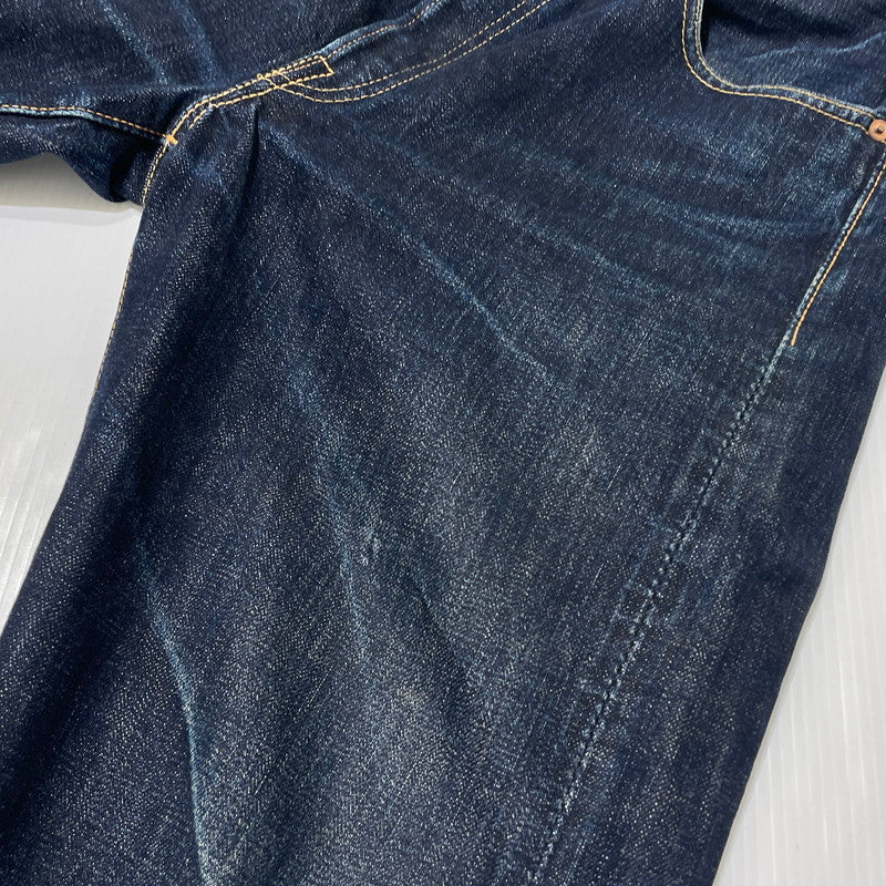 【中古品】【メンズ】 FULLCOUNT フルカウント 0105XX WIDE DENIM HEAVY OZ ワイド デニム ヘビーオンス ボトムス デニムパンツ 156-260713-yo-03-tei サイズ：W29L32 カラー：インディゴ 万代Net店