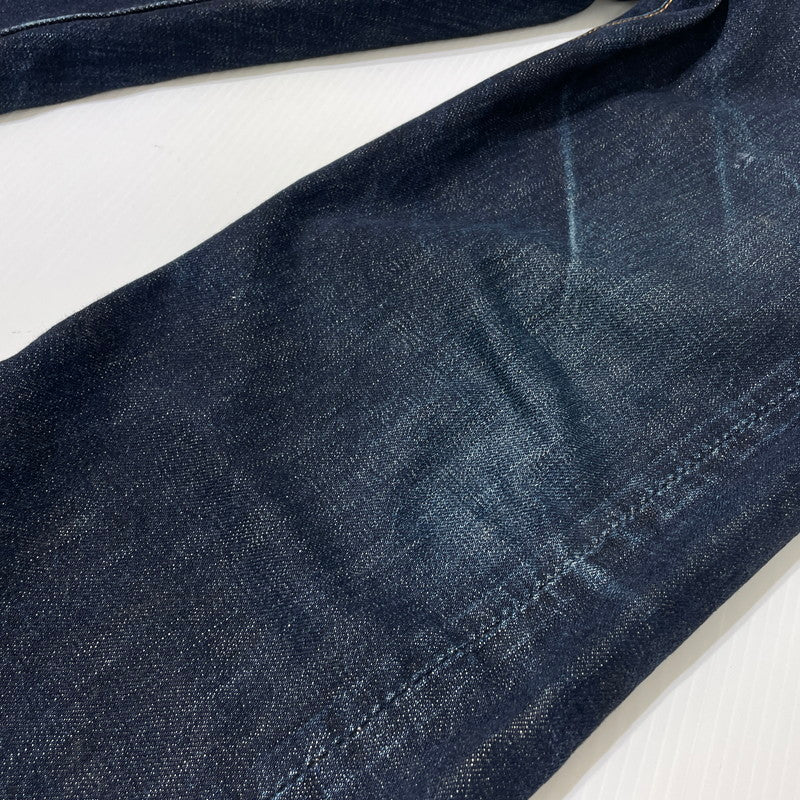 【中古品】【メンズ】 FULLCOUNT フルカウント 0105XX WIDE DENIM HEAVY OZ ワイド デニム ヘビーオンス ボトムス デニムパンツ 156-260713-yo-03-tei サイズ：W29L32 カラー：インディゴ 万代Net店