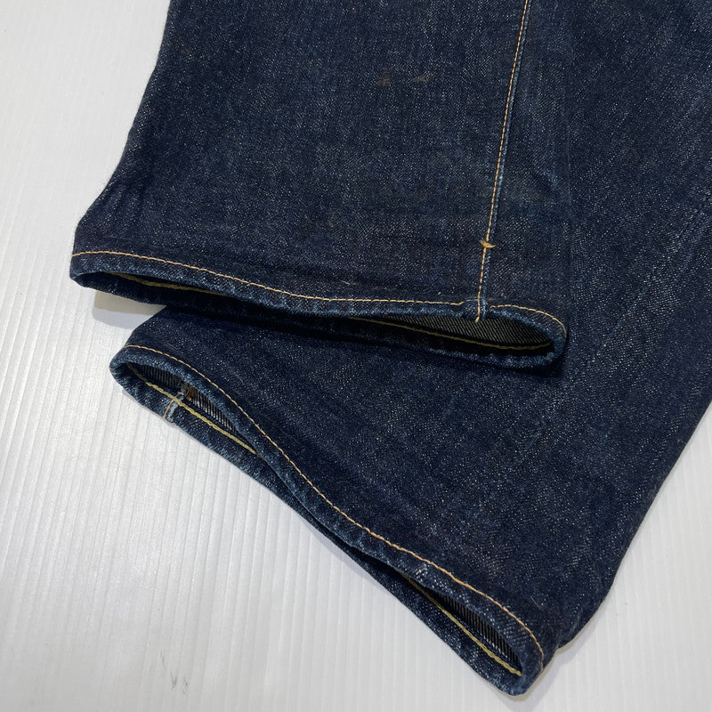 【中古品】【メンズ】 FULLCOUNT フルカウント 0105XX WIDE DENIM HEAVY OZ ワイド デニム ヘビーオンス ボトムス デニムパンツ 156-260713-yo-03-tei サイズ：W29L32 カラー：インディゴ 万代Net店