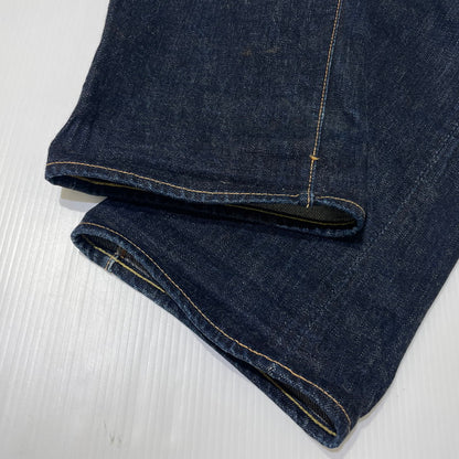 【中古品】【メンズ】 FULLCOUNT フルカウント 0105XX WIDE DENIM HEAVY OZ ワイド デニム ヘビーオンス ボトムス デニムパンツ 156-260713-yo-03-tei サイズ：W29L32 カラー：インディゴ 万代Net店