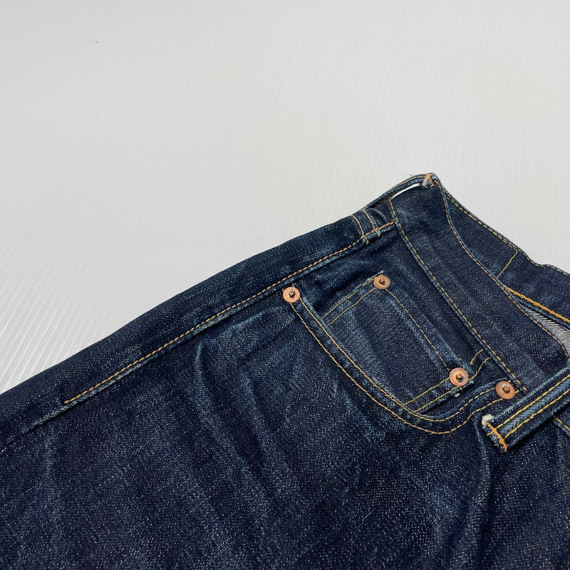 【中古品】【メンズ】 FULLCOUNT フルカウント 0105XX WIDE DENIM HEAVY OZ ワイド デニム ヘビーオンス ボトムス デニムパンツ 156-260713-yo-03-tei サイズ：W29L32 カラー：インディゴ 万代Net店